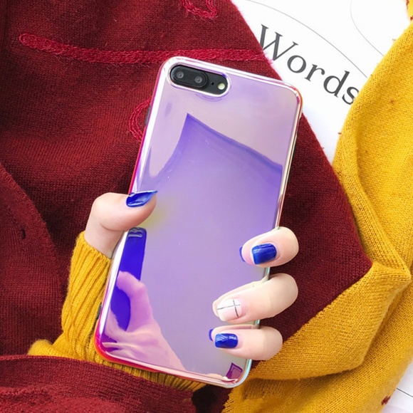 NEW iPhone X/XS/7/8/7+/8+ Laser Mirror Case - Picture 5 of 8